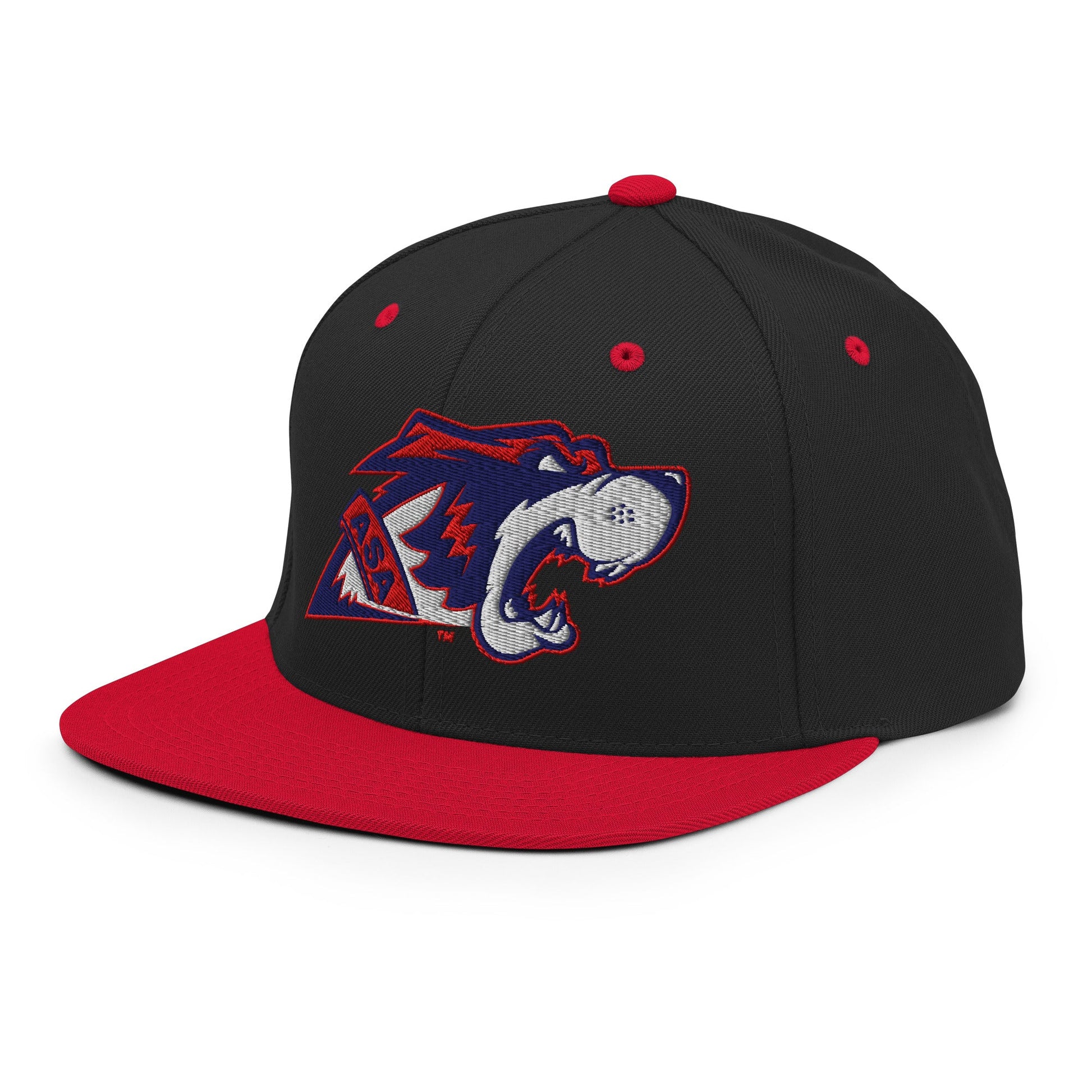 Snapback Hat | All Saints Academy Lacrosse | Mascot Logo