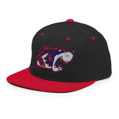 Snapback Hat | All Saints Academy Lacrosse | Mascot Logo