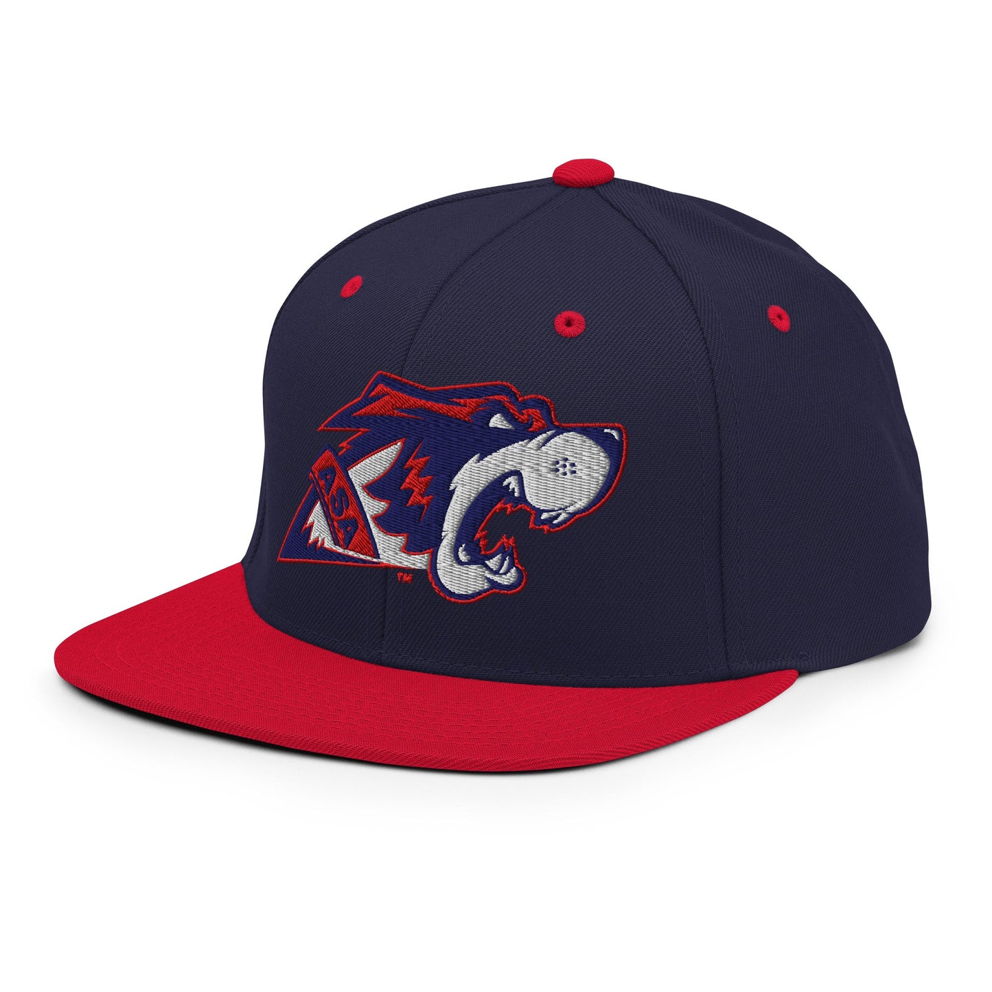 Snapback Hat | All Saints Academy Lacrosse | Mascot Logo