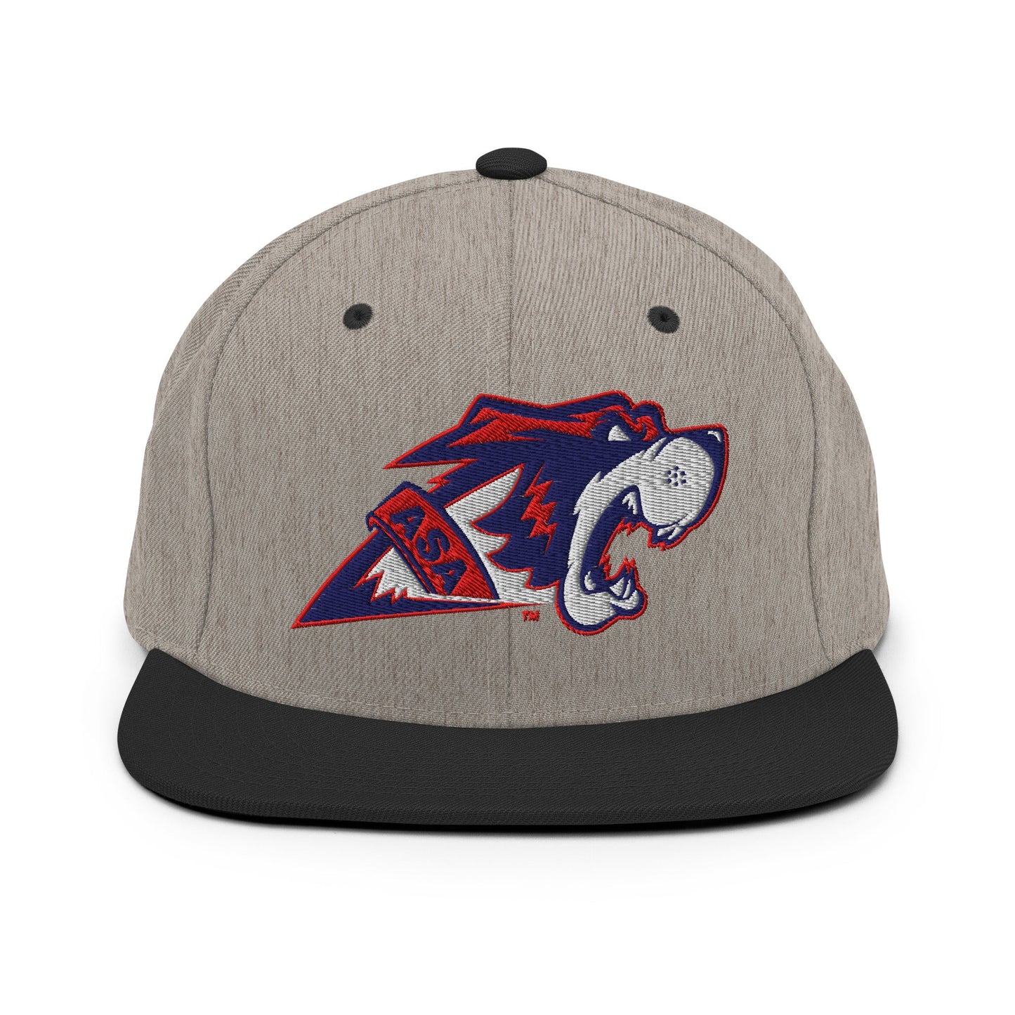 Snapback Hat | All Saints Academy Lacrosse | Mascot Logo
