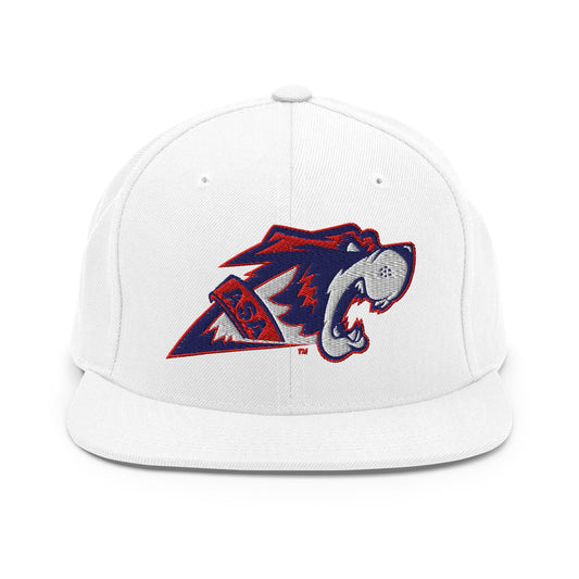 Snapback Hat | All Saints Academy Lacrosse | Mascot Logo