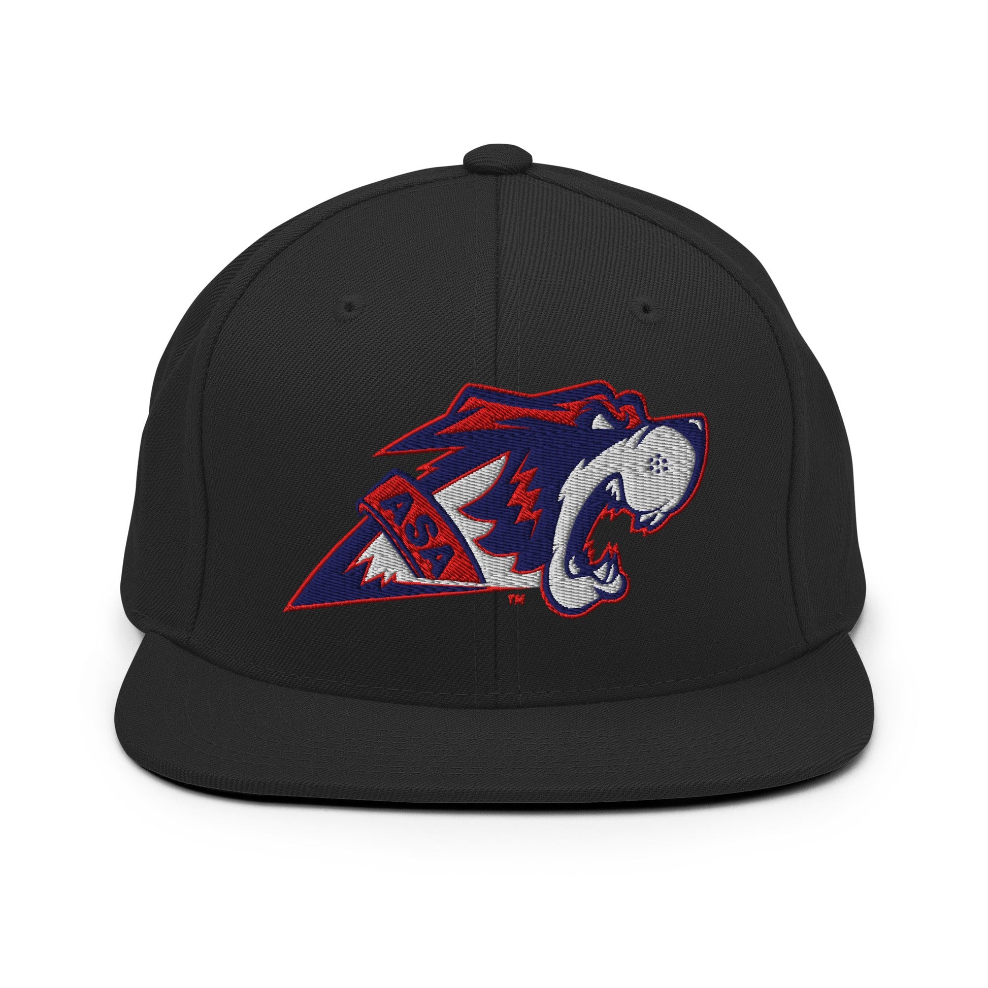 Snapback Hat | All Saints Academy Lacrosse | Mascot Logo