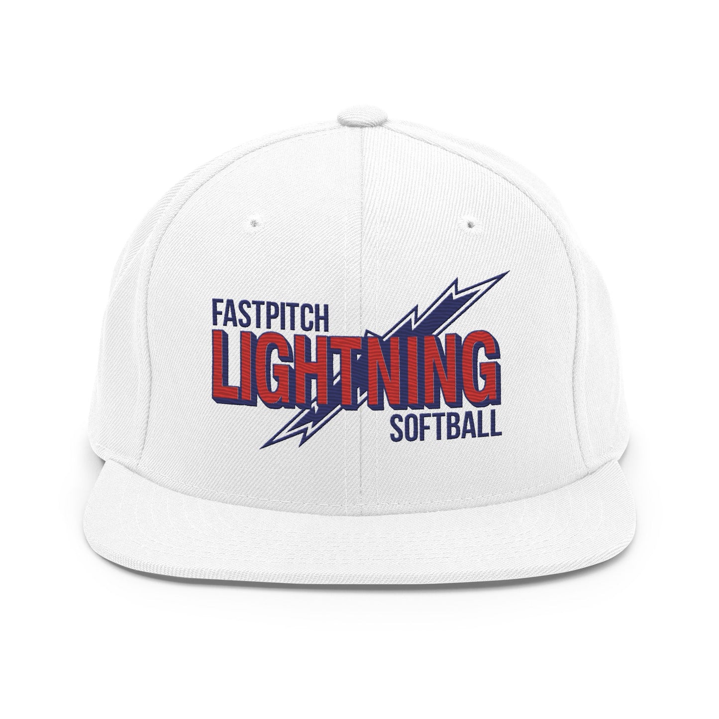 Snapback Hat | Amherst Lightning Softball | Lightning Logo