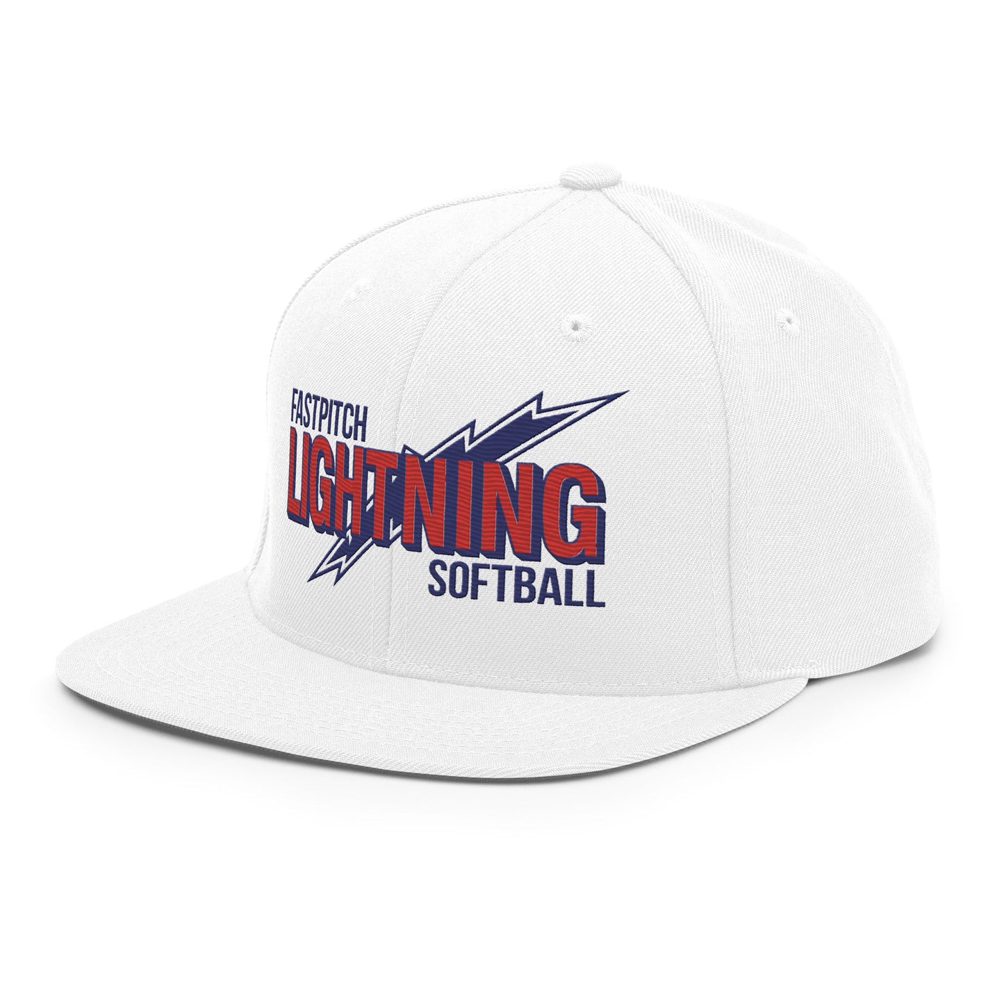 Snapback Hat | Amherst Lightning Softball | Lightning Logo