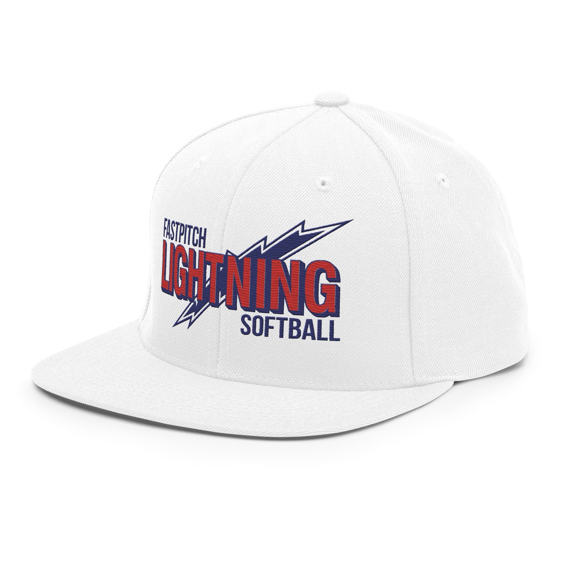 Snapback Hat | Amherst Lightning Softball | Lightning Logo