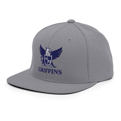 Snapback Hat | Arma Dei Academy Basketball | Griffin Logo