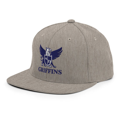Snapback Hat | Arma Dei Academy Basketball | Griffin Logo