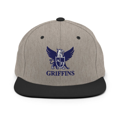 Snapback Hat | Arma Dei Academy Basketball | Griffin Logo