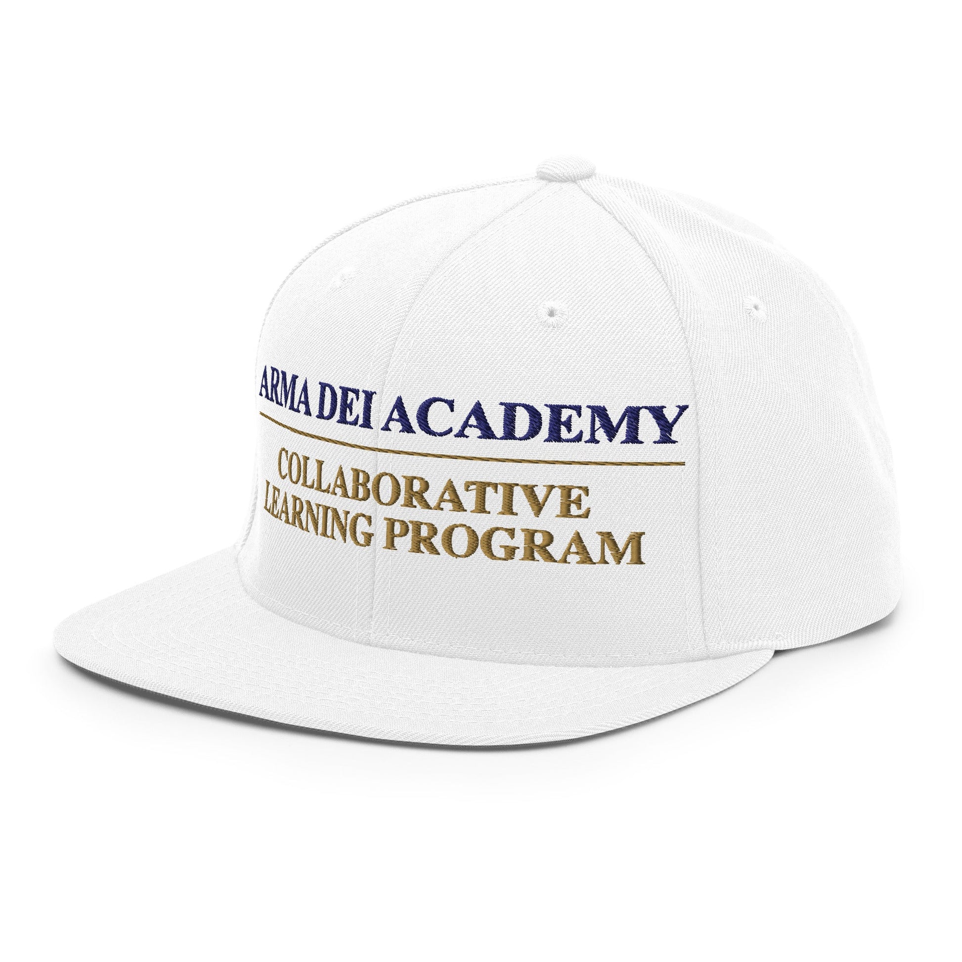 Snapback Hat | Arma Dei Academy Collaborative Learning Program | Alt Logo 4