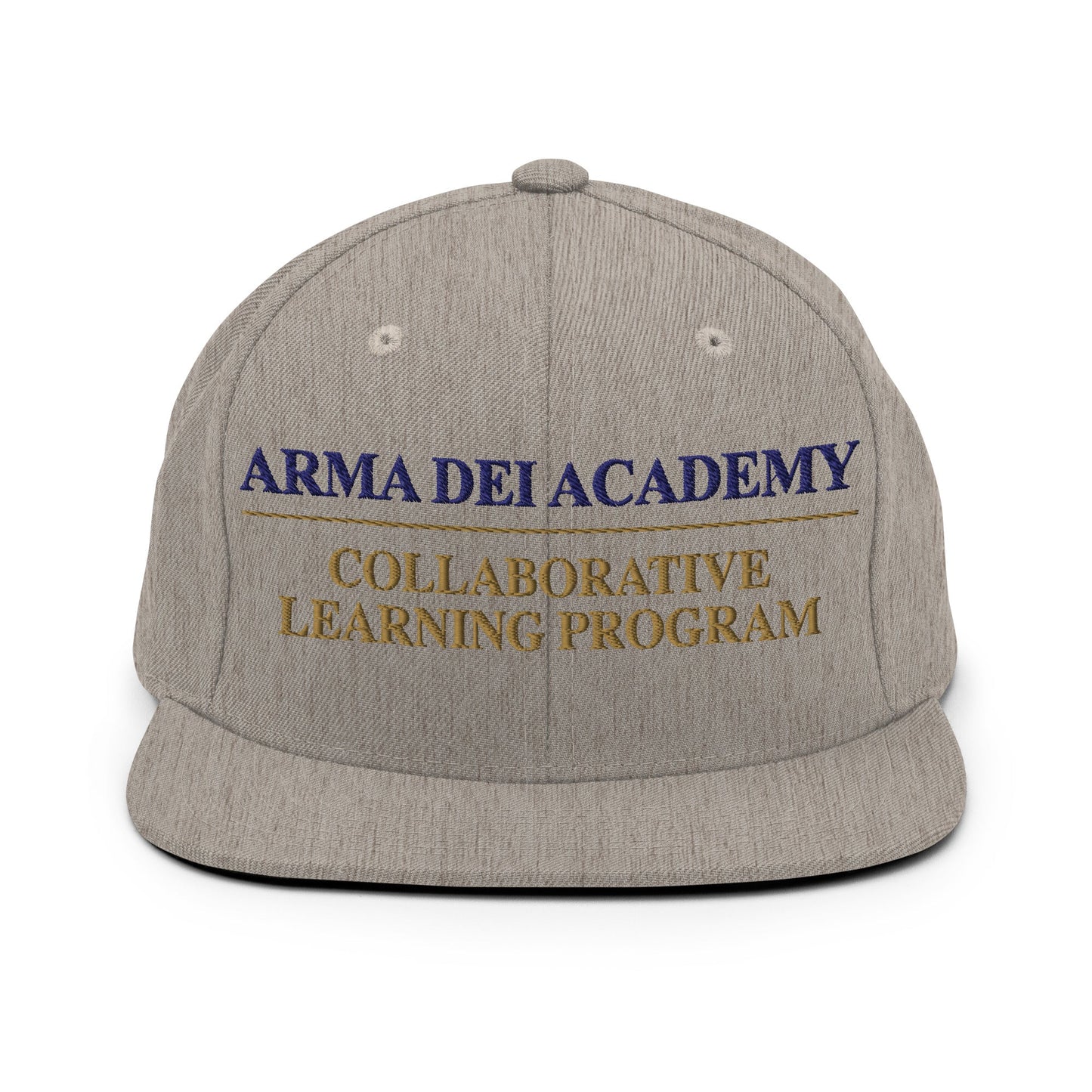 Snapback Hat | Arma Dei Academy Collaborative Learning Program | Alt Logo 4