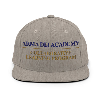 Snapback Hat | Arma Dei Academy Collaborative Learning Program | Alt Logo 4