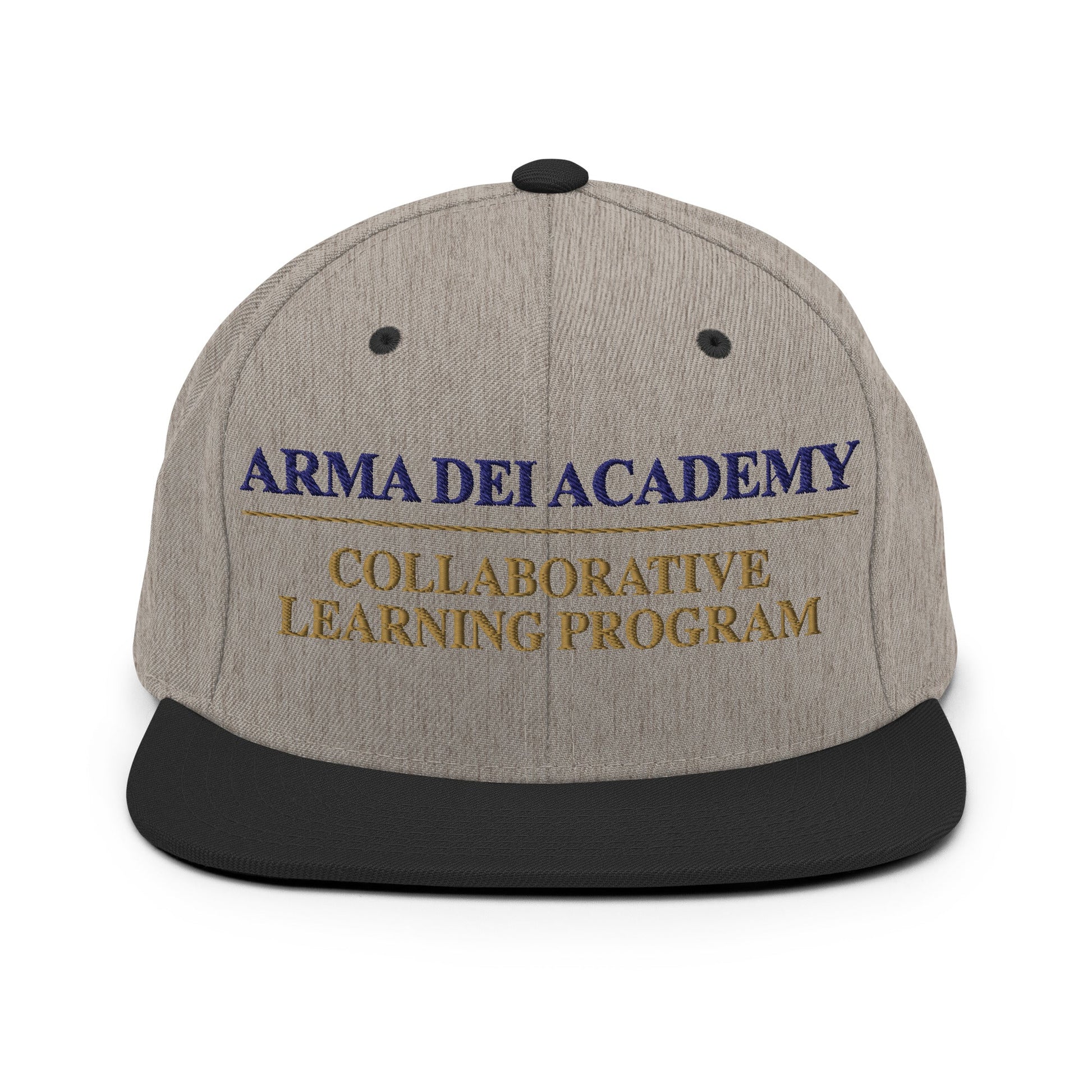 Snapback Hat | Arma Dei Academy Collaborative Learning Program | Alt Logo 4
