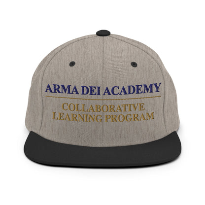 Snapback Hat | Arma Dei Academy Collaborative Learning Program | Alt Logo 4