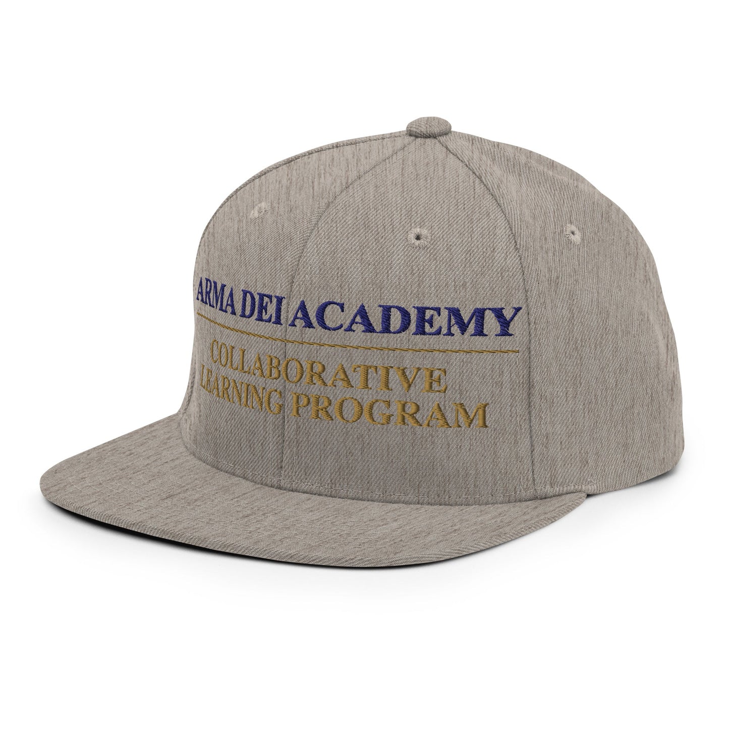 Snapback Hat | Arma Dei Academy Collaborative Learning Program | Alt Logo 4