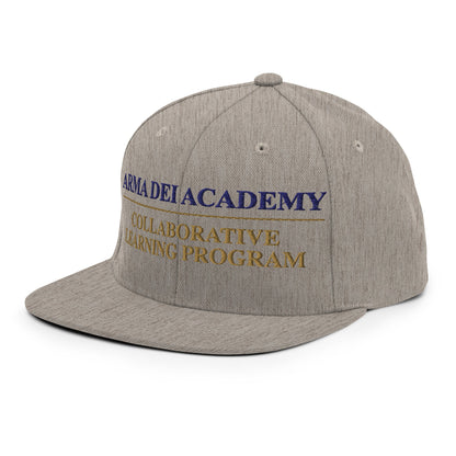 Snapback Hat | Arma Dei Academy Collaborative Learning Program | Alt Logo 4