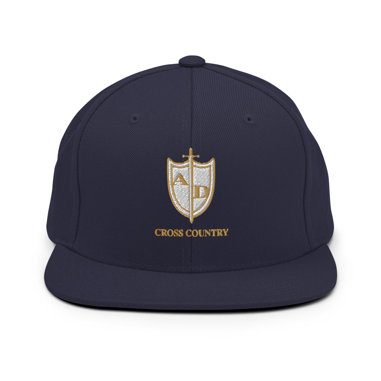 Snapback Hat | Arma Dei Academy Cross Country | Shield Logo