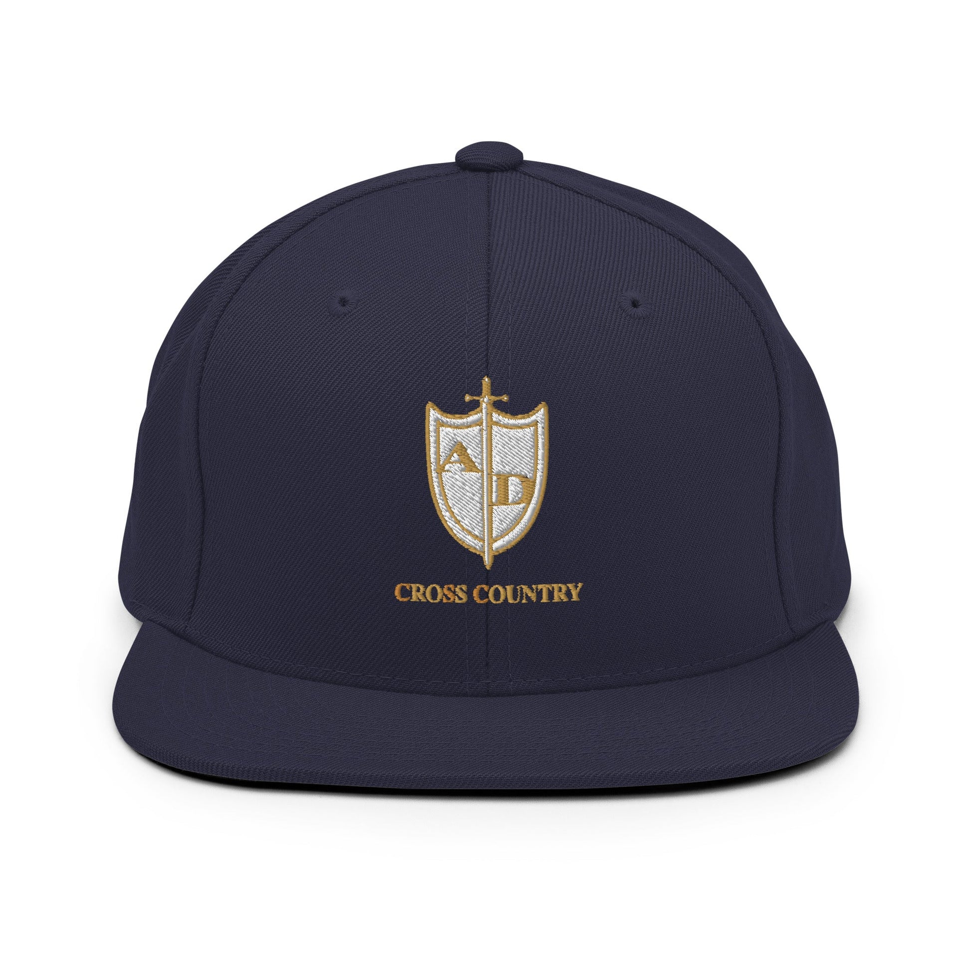 Snapback Hat | Arma Dei Academy Cross Country | Shield Logo