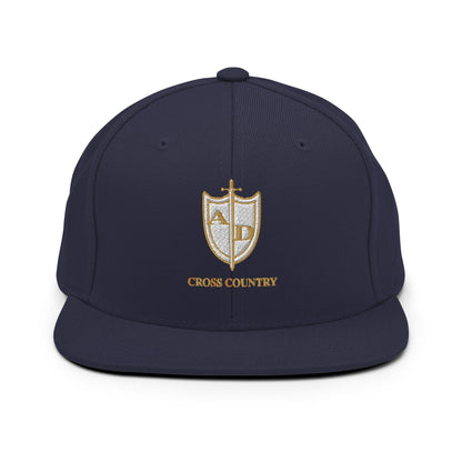 Snapback Hat | Arma Dei Academy Cross Country | Shield Logo