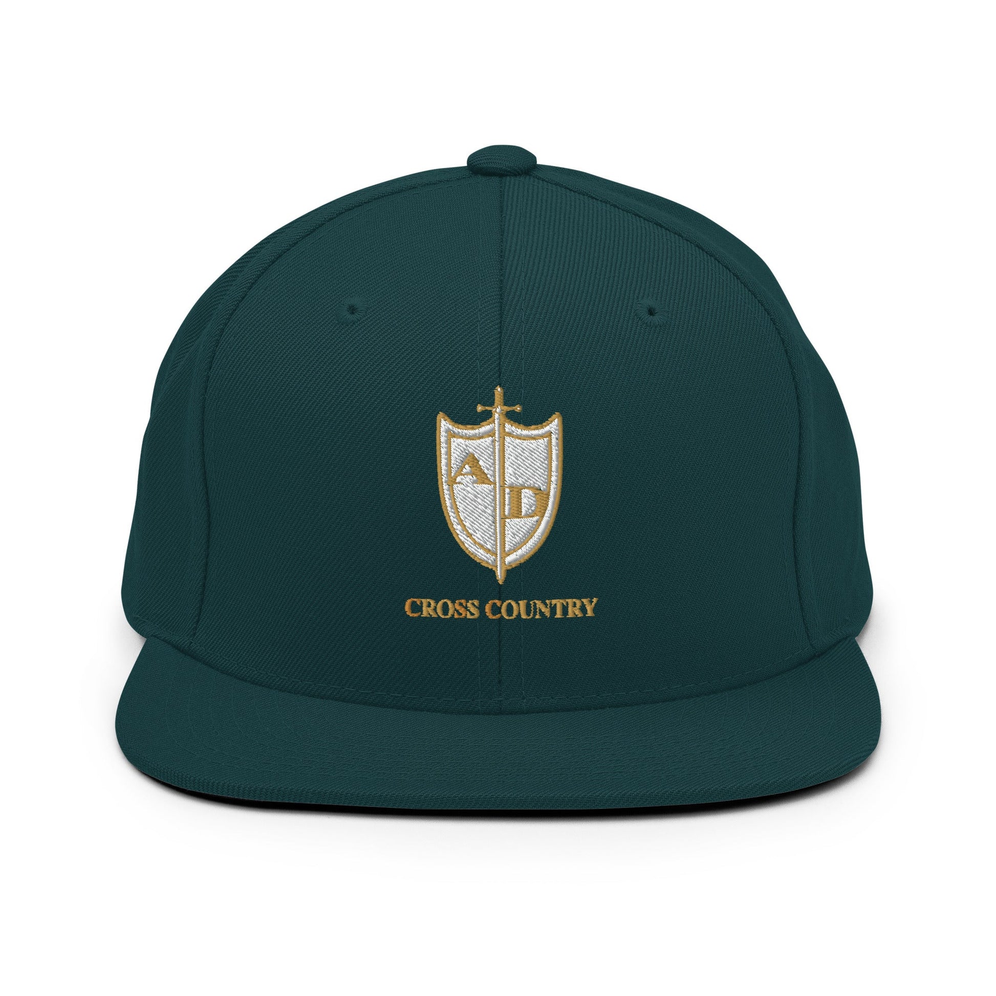 Snapback Hat | Arma Dei Academy Cross Country | Shield Logo