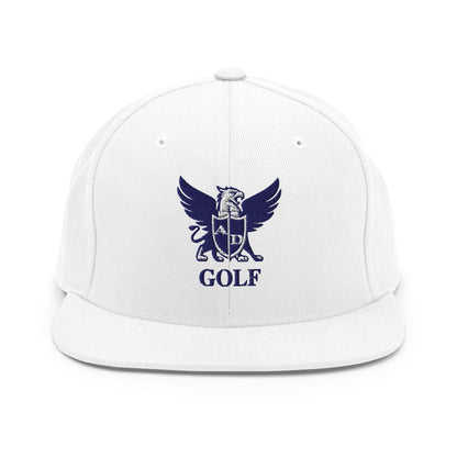 Snapback Hat | Arma Dei Academy Golf | Griffin Logo