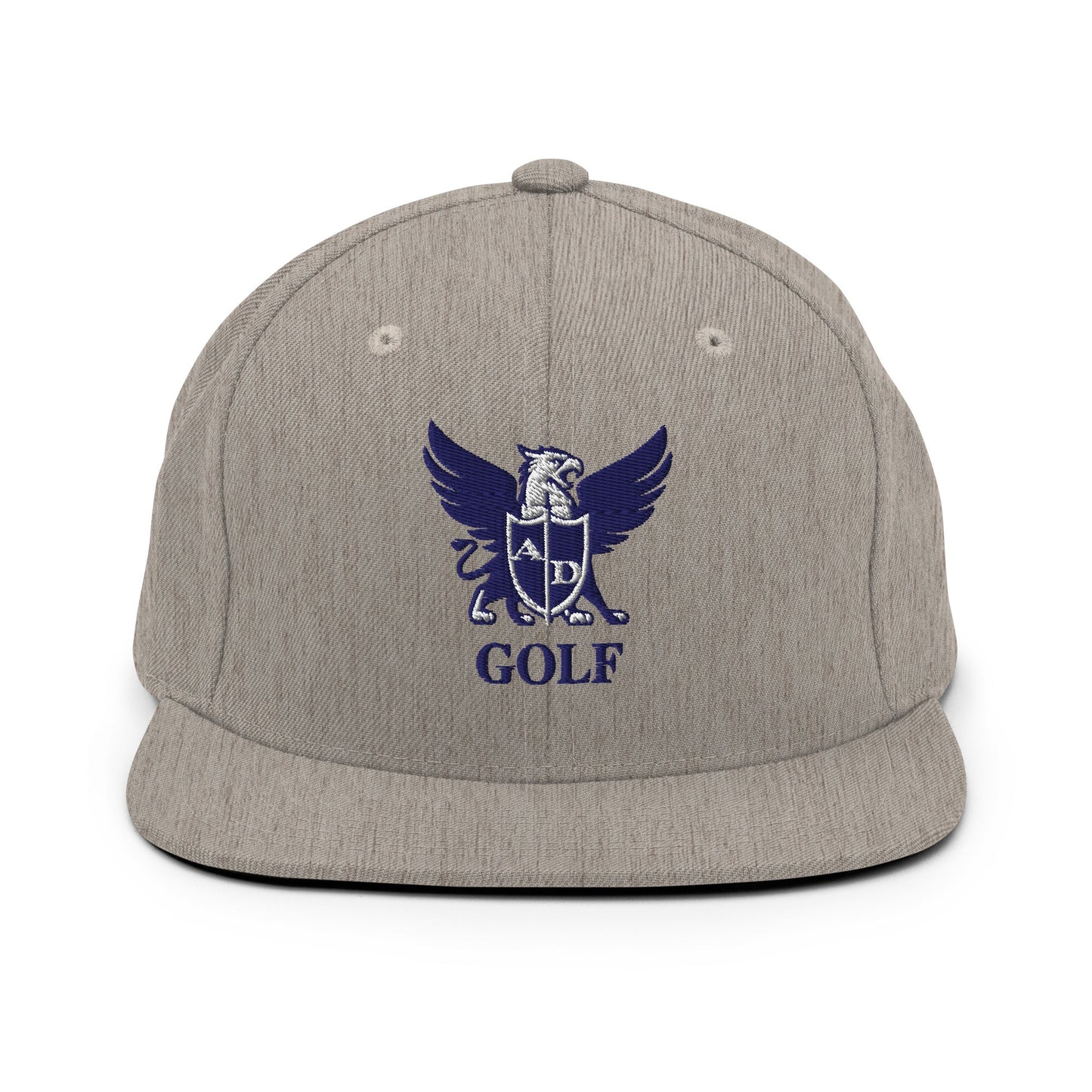 Snapback Hat | Arma Dei Academy Golf | Griffin Logo