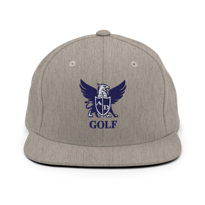 Snapback Hat | Arma Dei Academy Golf | Griffin Logo