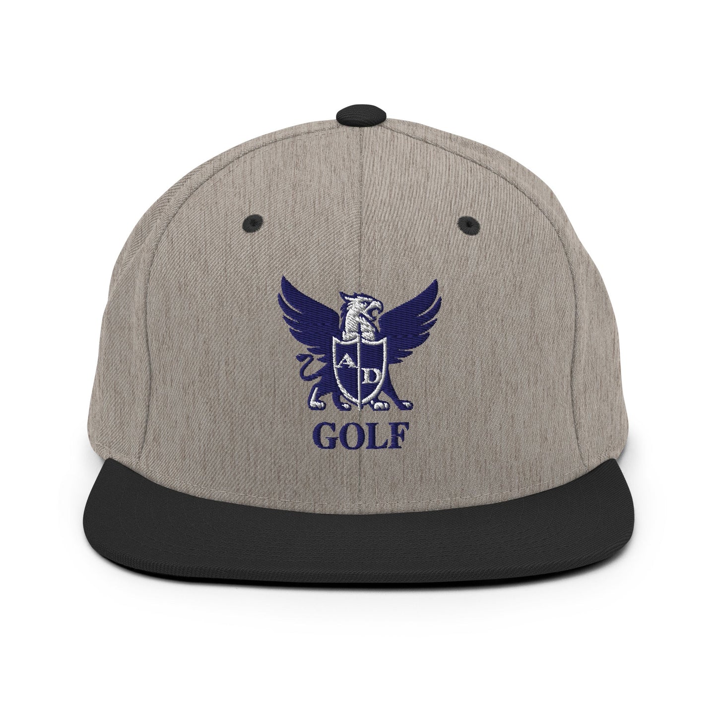 Snapback Hat | Arma Dei Academy Golf | Griffin Logo