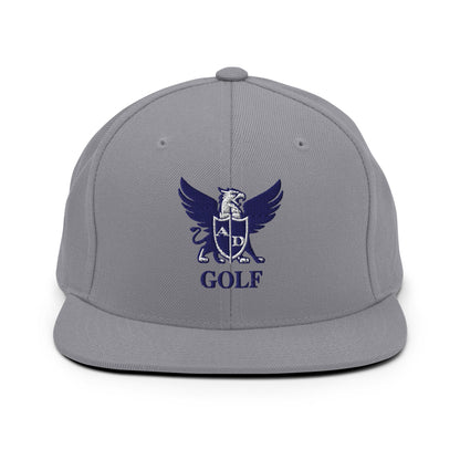 Snapback Hat | Arma Dei Academy Golf | Griffin Logo