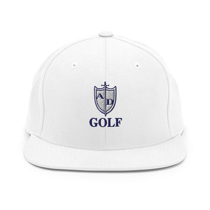 Snapback Hat | Arma Dei Academy Golf | Shield Logo
