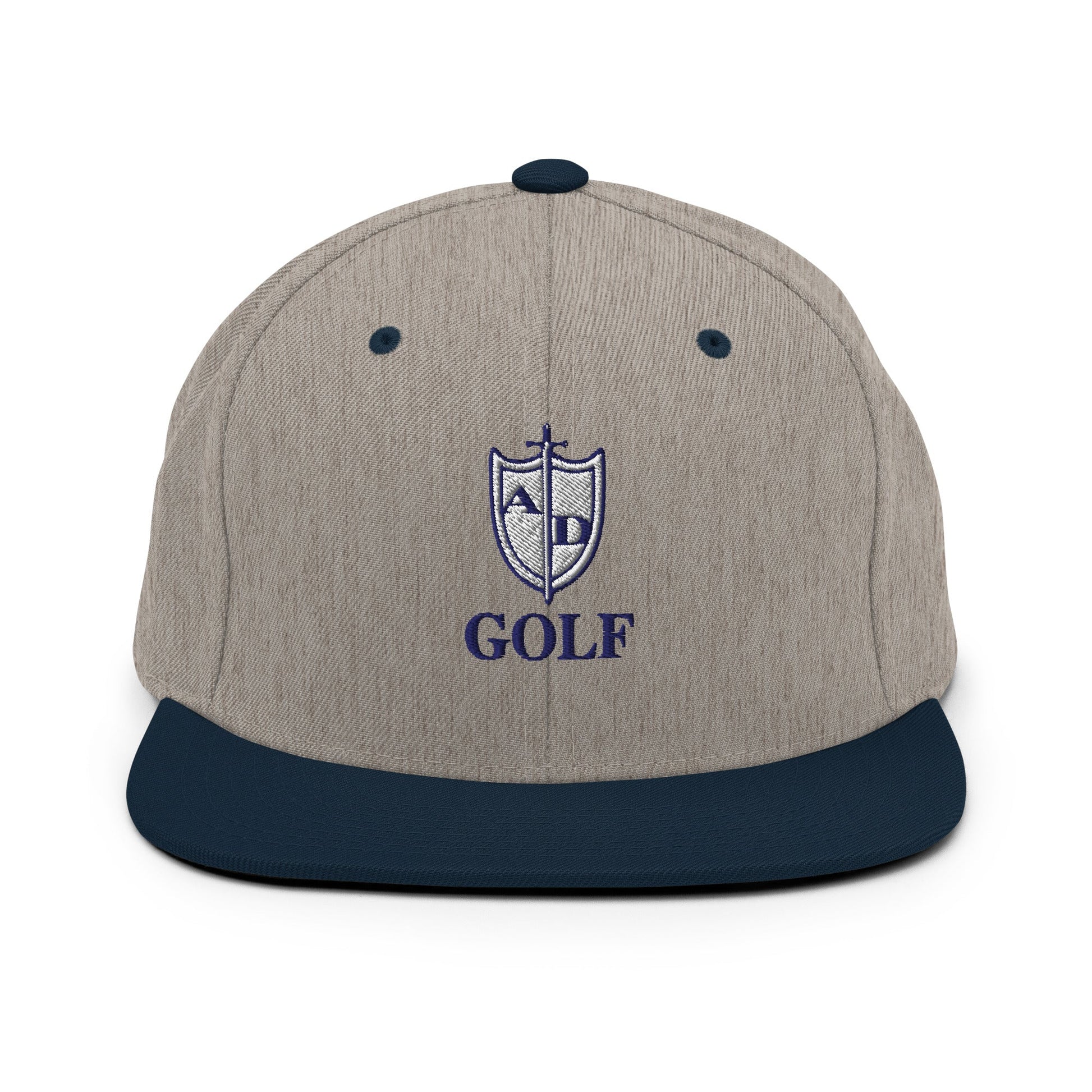 Snapback Hat | Arma Dei Academy Golf | Shield Logo