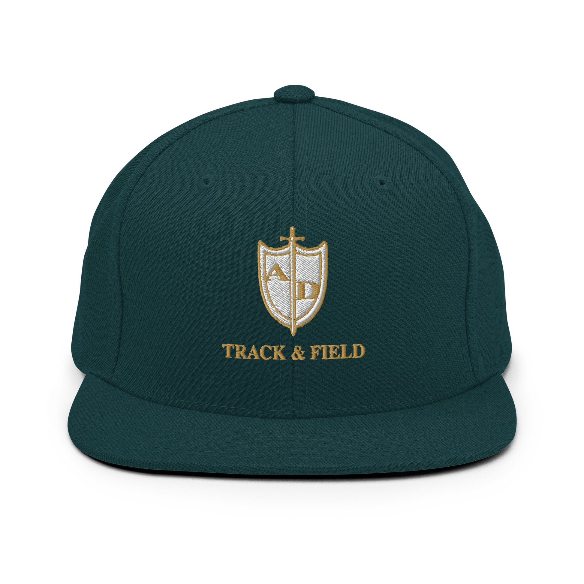 Snapback Hat | Arma Dei Academy Track and Field | Shield Logo