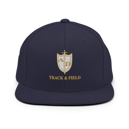 Snapback Hat | Arma Dei Academy Track and Field | Shield Logo