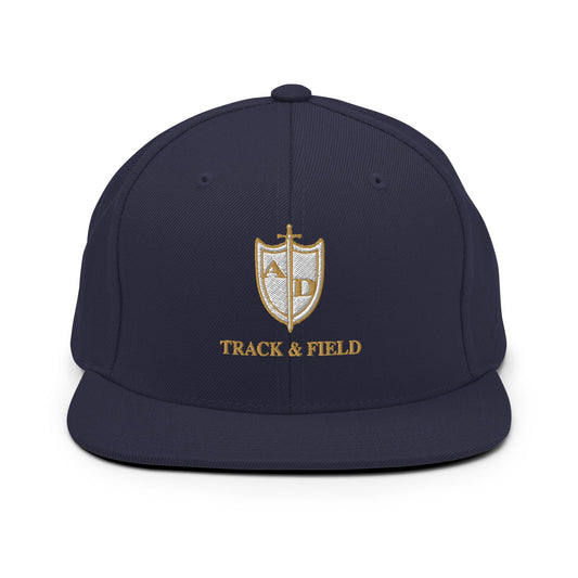 Snapback Hat | Arma Dei Academy Track and Field | Shield Logo