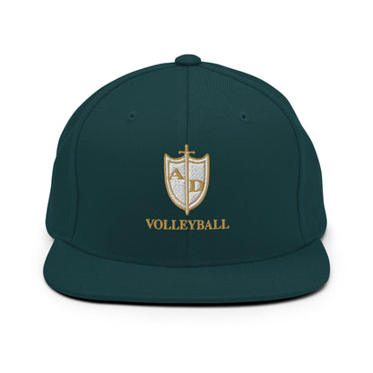 Snapback Hat | Arma Dei Academy Volleyball | Shield Logo