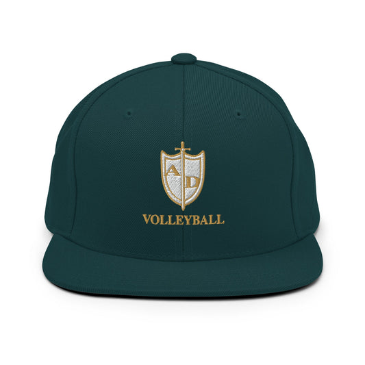 Snapback Hat | Arma Dei Academy Volleyball | Shield Logo