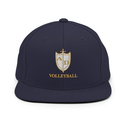 Snapback Hat | Arma Dei Academy Volleyball | Shield Logo