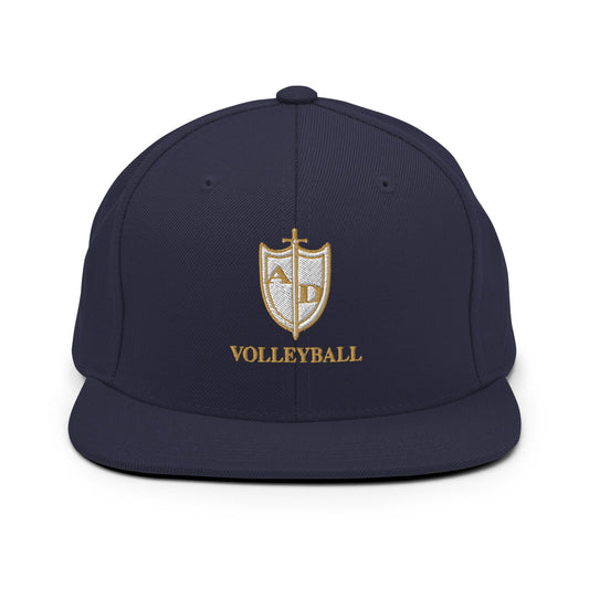 Snapback Hat | Arma Dei Academy Volleyball | Shield Logo
