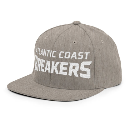 Snapback Hat | Atlantic Coast Breakers Hockey | Mascot Shield Logo