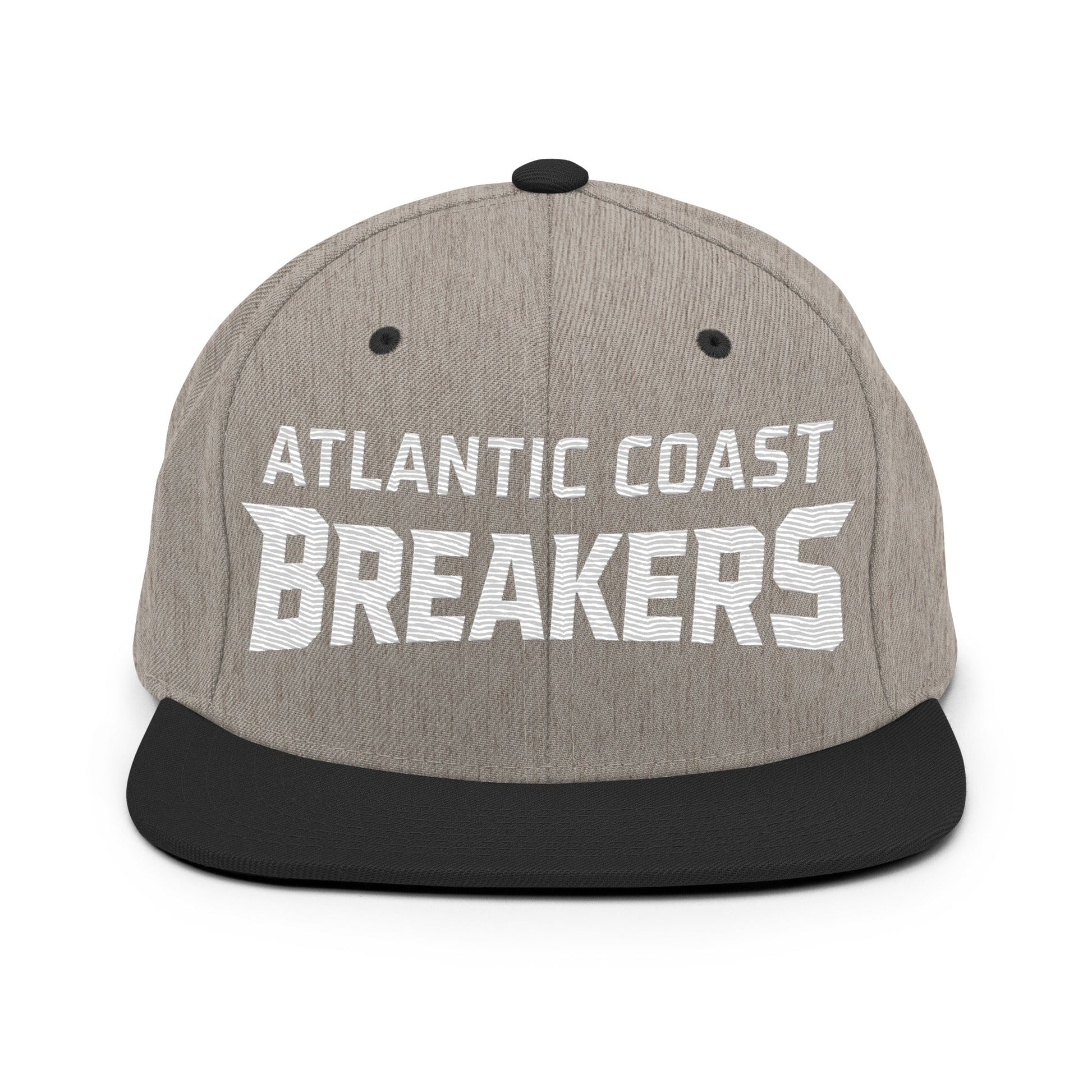 Snapback Hat | Atlantic Coast Breakers Hockey | Mascot Shield Logo