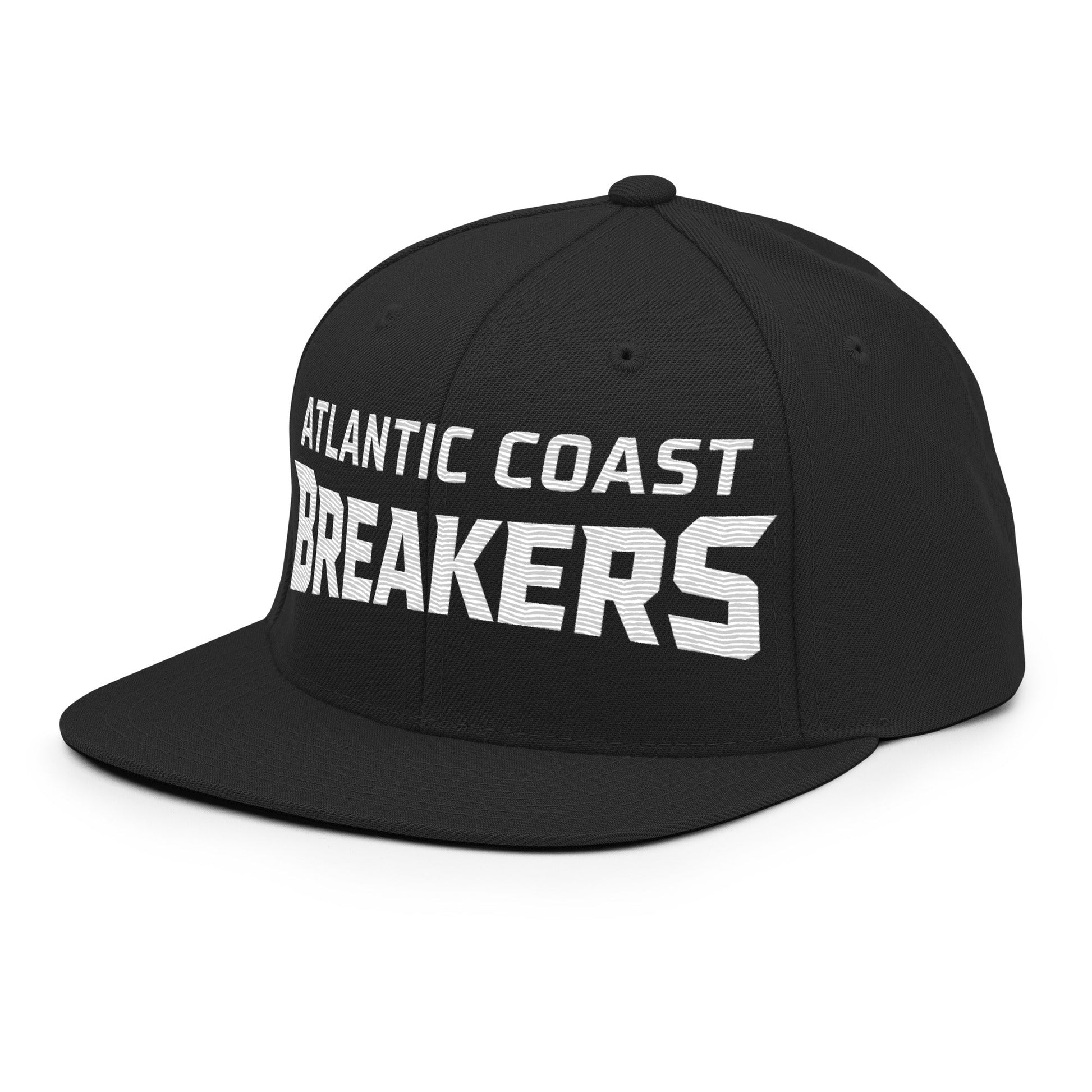 Snapback Hat | Atlantic Coast Breakers Hockey | Mascot Shield Logo