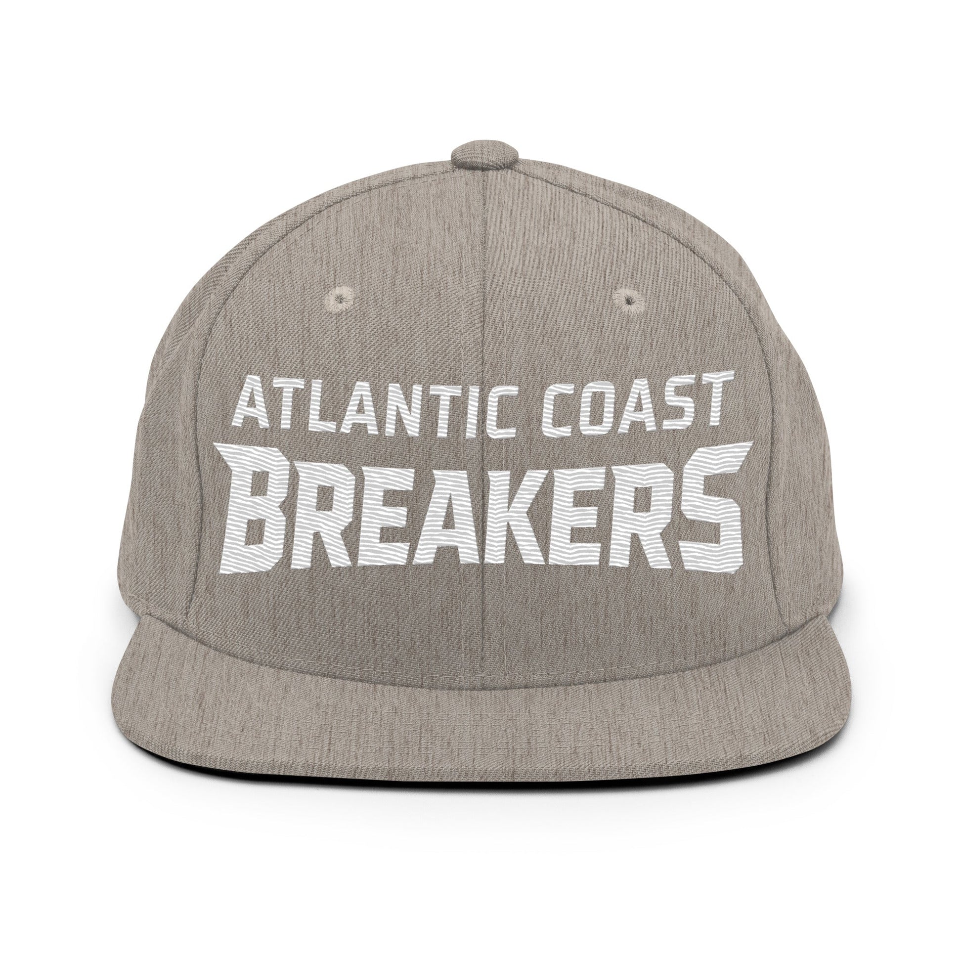 Snapback Hat | Atlantic Coast Breakers Hockey | Mascot Shield Logo