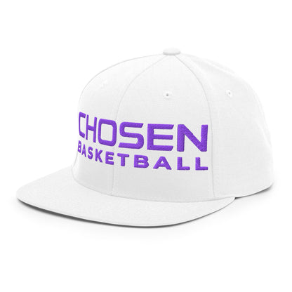 Snapback Hat | ATX CHOSEN Basketball | Modern Script Logo