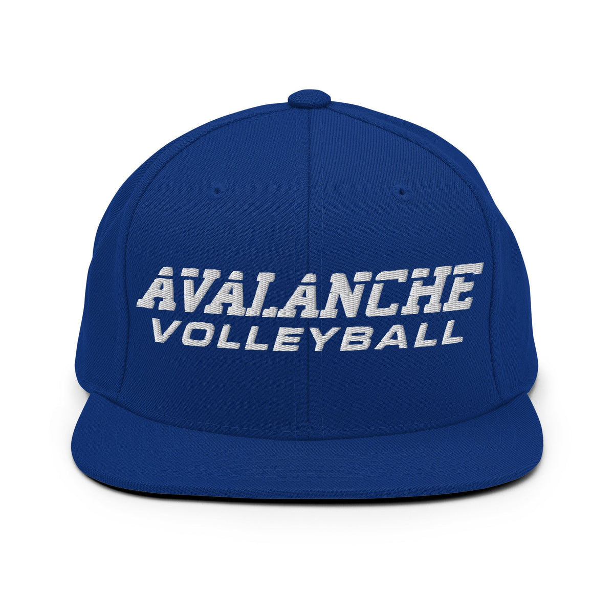 Snapback Hat | Avalanche Volleyball Club | Modern Script Logo