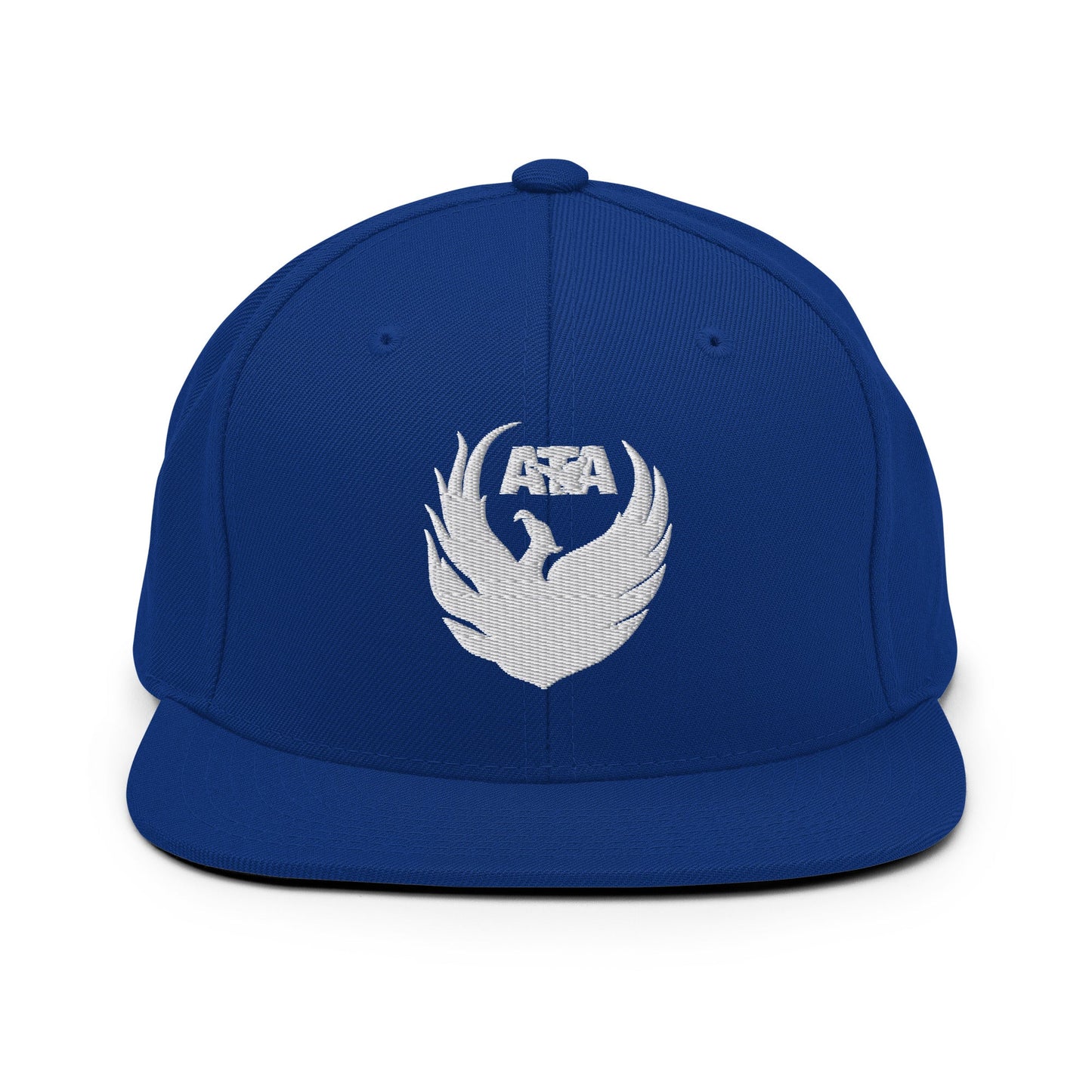 Snapback Hat | Azle Martial Arts | Blue Fire Crest Logo