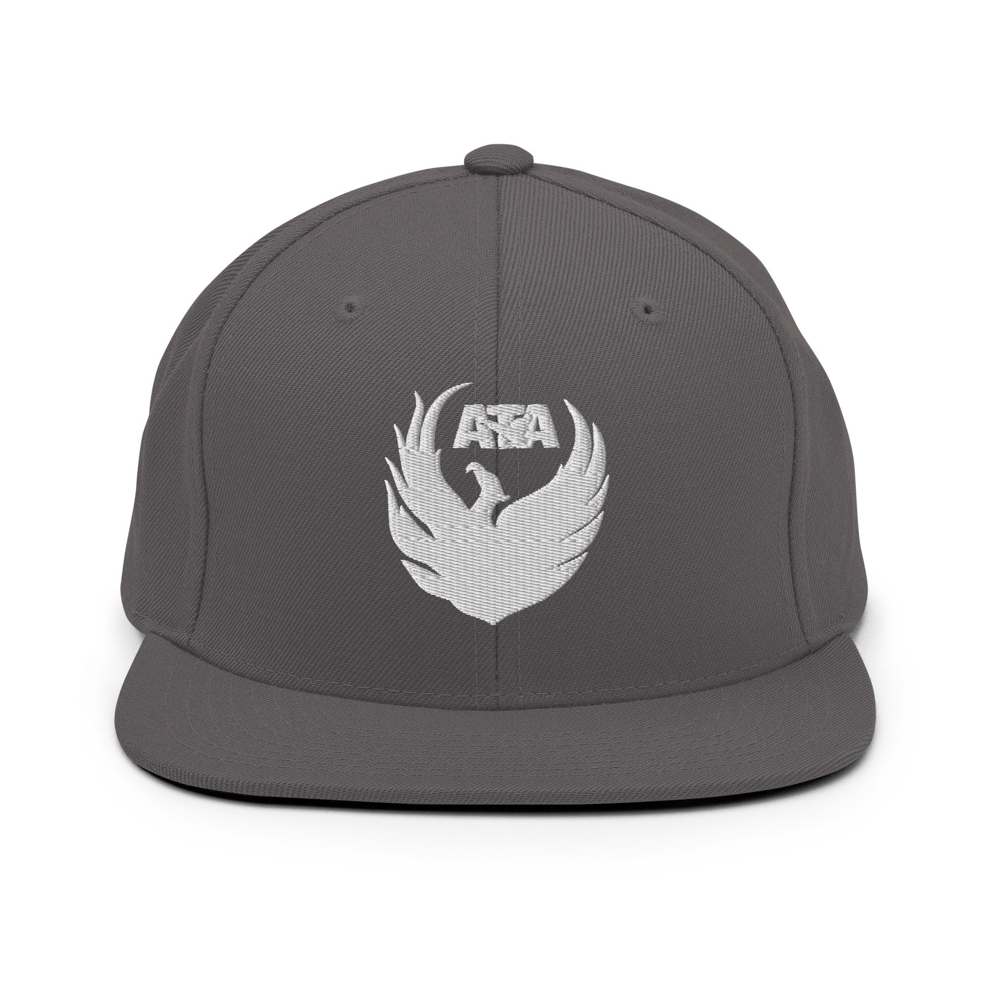 Snapback Hat | Azle Martial Arts | Blue Fire Crest Logo