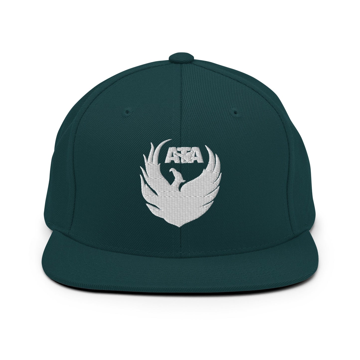 Snapback Hat | Azle Martial Arts | Blue Fire Crest Logo