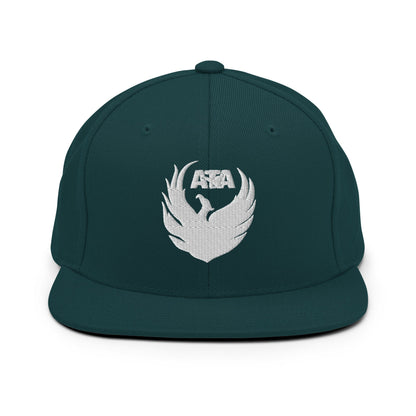 Snapback Hat | Azle Martial Arts | Blue Fire Crest Logo