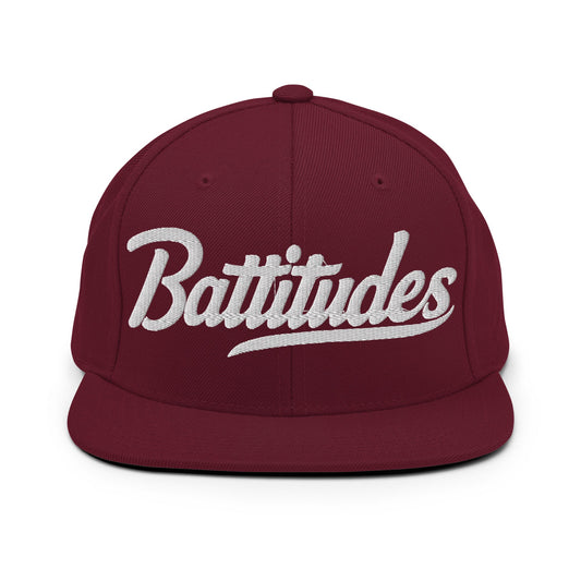 Snapback Hat | Battitudes | Script Logo