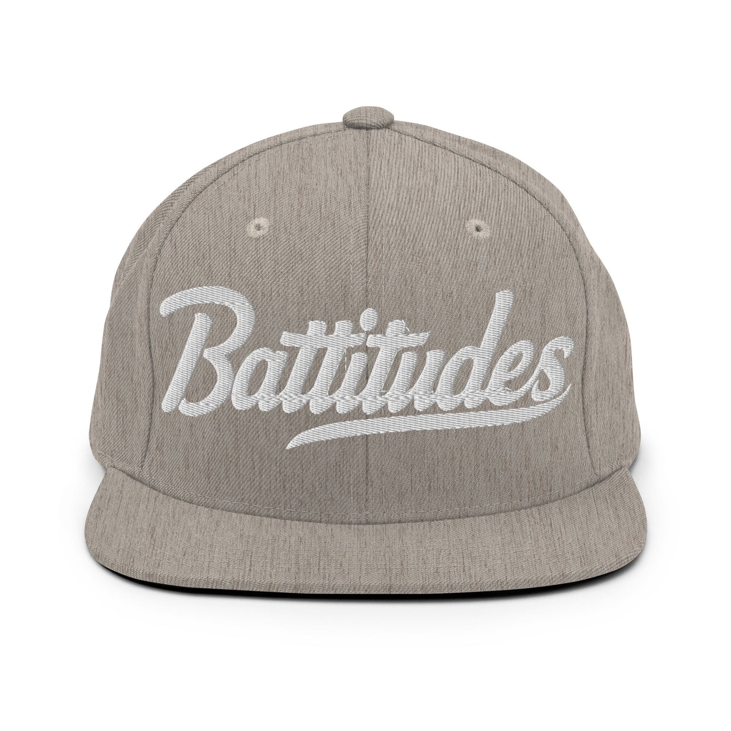 Snapback Hat | Battitudes | Script Logo