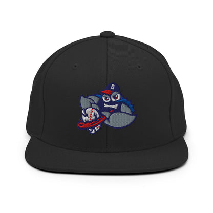 Snapback Hat | Bellport BlueClaws | Strike Emblem Logo